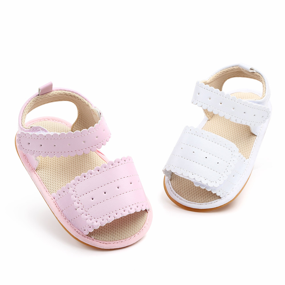 New style Rubber soft sole Summer outdoor Princess Baby girl sandals