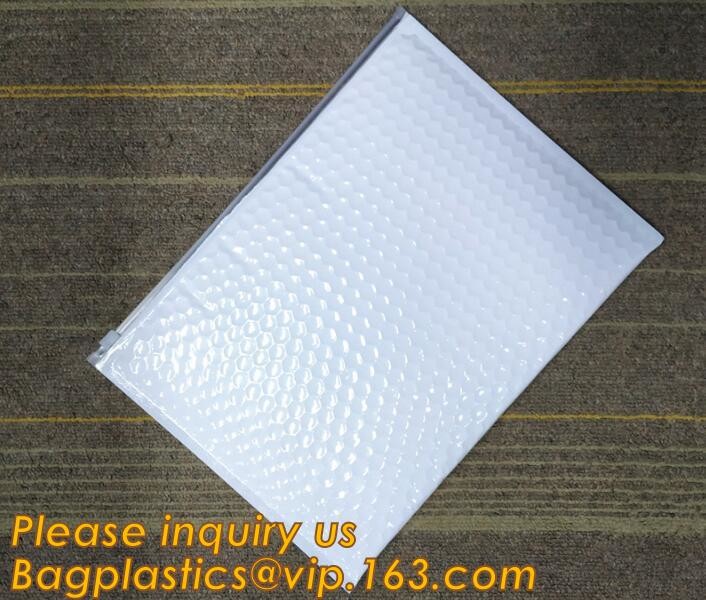 Cosmetic Pink Slider Padded Bag/Silver k Bag With Bubble,Padded Envelopes Cheap Aluminium Foil k Holographic