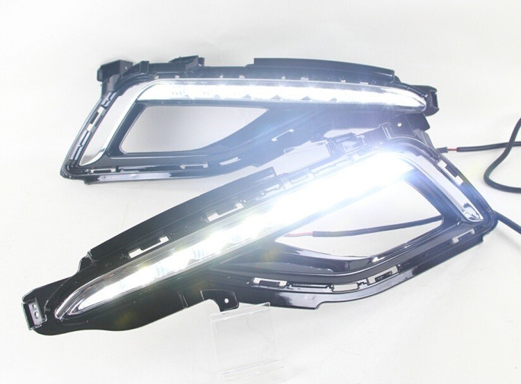 2015 2016 Hyundai Sonata LED Fog Lamps Automotive Daytime Running Lights