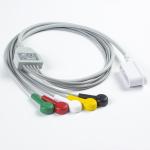 Leadwire Set 2104816-001 GE Seer 5Lead IEC Snap 2067634-019 Compatible GE SEER