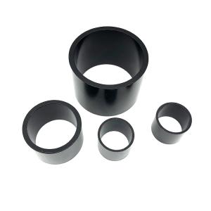 Quality Black Sintered Bonded Neodymium Magnet Custom Radial Ring Magnet wholesale