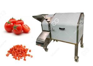 Quality Automatic Vegetable Tomato Dicer Machine Cube Cutting For Onion Tomato Mango wholesale