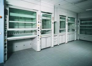Quality Flooring Standing Lab Fume Cupboard Explosion Proof 380 V / 50 HZ Power wholesale
