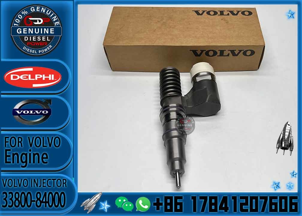 High Quality diesel Engine Parts common rail fuel injector 33800-84000 33800-84100