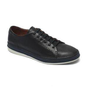 Quality Fashionable Spring Breathable Lace Up Leather Sneakers wholesale