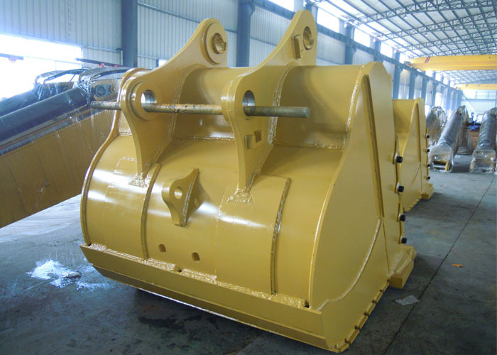 Tilting CAT365 Excavator Rock Bucket Wear Resistance High Performance