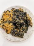 Black Gold Guoba Salted Egg Yolk And Pork Floss Flavor Rice Cracker Mix Crispy