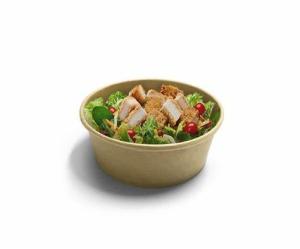 Quality Disposable Take Away Kraft Brown Non Smell 48oz Disposable Kraft Paper Bowls wholesale