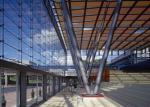 Easy Cleaning Curtain Wall Aluminium Profiles , Unitised Curtain Wall GB