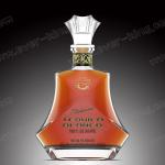 Elegant Shape Tequila Brandy Glass Bottle With Cork Top