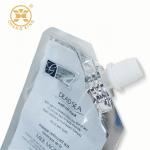 Leakproof 50g 100g Cosmetic Packaging Bag 3 Side Seal Flat Pouch Facial Cleanser