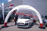 Pop-up tent advertising for exhibitions , inflatable event tents , inflatable