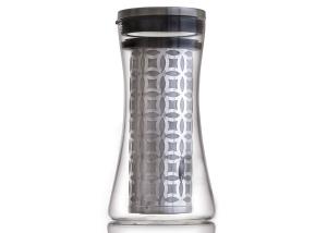 Quality Airtight Cold Brew Coffee Maker Tough Borosilicate Glass Pitcher 1200ml Capacity wholesale