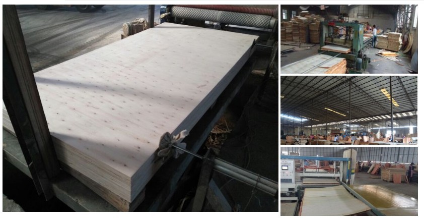 Waterproof Solid Color Hardwood Core Melamine Faced Plywood