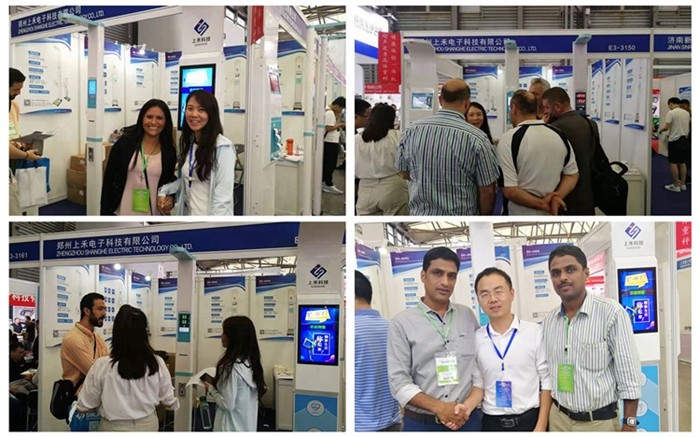 Electrical Bluetooth Ultrasonic Height And Weight Machine With LED Display