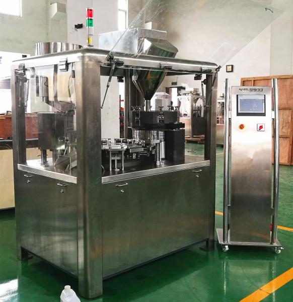 Stainless Steel Capsule Filling Device / Equipment 730*950*1700 Intermittent