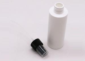 Quality 100ml White HDPE Plastic Bottles Glossy Surface Treatment With Sprayer wholesale