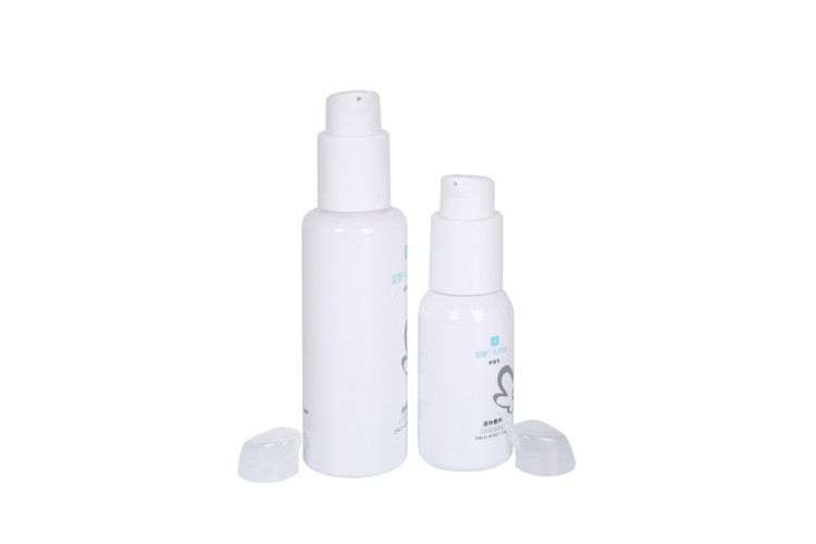 Non Spill Refillable 50ml 120ml PET Facial Lotion Bottle