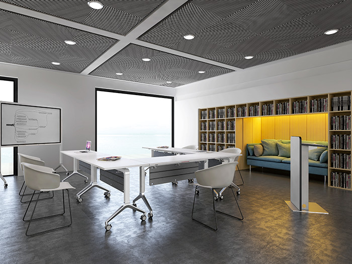 Contemporary Rolling Stackable Meeting Chairs For Training