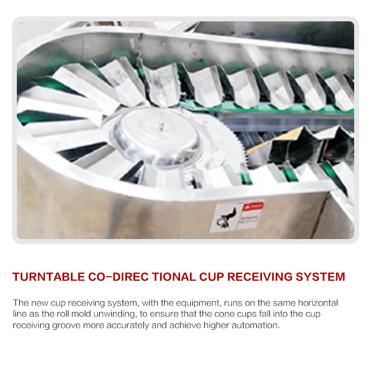 61 Plates Sugar Cone Production Line Automatic Cone Making Machine Wear Resistant