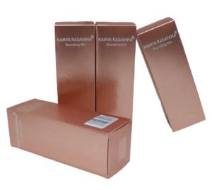 Quality Folding Lotion Packaging Boxes , Cosmetic Packaging Box FSC ISO14001 certificate wholesale