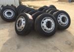 3 Axles Flatbed Cargo Full Trailer Carrying 40 Tons Bulk Cargo