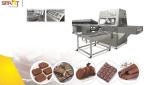 Small Chocolate Bar Manufacturing Equipment / Chocolate Coating Machine