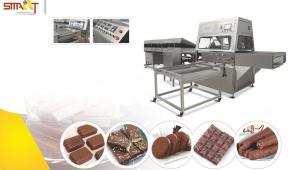Quality Small Chocolate Bar Manufacturing Equipment / Chocolate Coating Machine wholesale