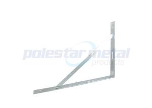 China Hospital Construction Hardware Steel Heavy Duty Shelf Support Brackets on sale
