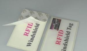 Quality UHF RFID Sticker Tags High Performace Windshield RFID Sticker ISO18000-6C wholesale