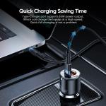 Type C USB A Car Chargers Black 60W 66W Essager 2022 City F699 F689 F688 F698