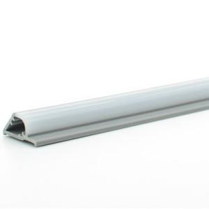 Quality Medical Equipment White Plastic U Channel Trim Deformation Resistant Plastic Angle Trim wholesale