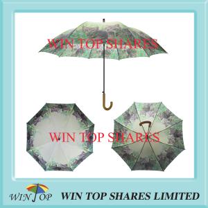 Quality Radius 27 inch auto stick cat sublimation Umbrella wholesale