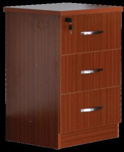 Quality Red Medical Hospital Bedside Table With Locking Drawer 500x450x760mm wholesale