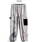 Men 's Long Pants Custom Clothing Fashion Black Outdoor Pants