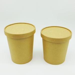Quality Straight - Sided Eco Friendly Paper Bowls Flat Transportation Disposable wholesale