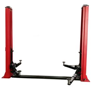 Quality Low Ceiling Car Vehicle Lift Duplex Cylinder Two Post Overall Width 3400mm wholesale