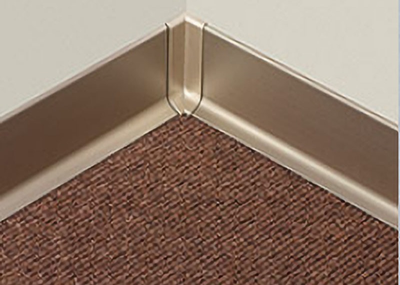 Interior Decorative Wall Aluminum Skirting Board Electrophoresis