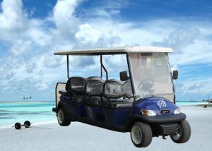 Quality Modern Design Electric Club Car , Motorized Street Golf Cart 8 Passenger wholesale
