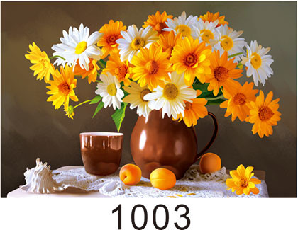 0.6mm PET+157g Coated Paper 3D Lenticular Pictures With 40*60cm Size