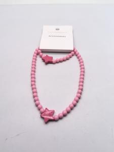 Quality Pink Necklace with Star Pendant for Childrens Special Moments wholesale