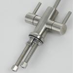 Double Handle Swivel Stainless Steel 304/316 Filter Mixer Ro Filtration Tap