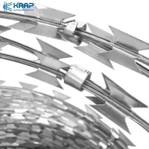Quality Airport Fence Concertina 950mm Razor Barbed Wire wholesale
