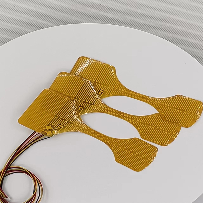 Polyimide Flexible Thin Film Heating Element Thermostatic For U Shaped Pillows