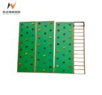 Children's Wooden Rib Wooden Frame for Training Climbing Wall in Dark Grey Color