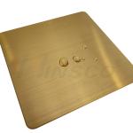Za Brass Hairline Finish Stainless Steel Gold Color AFP SS 201 304 316 Sheet