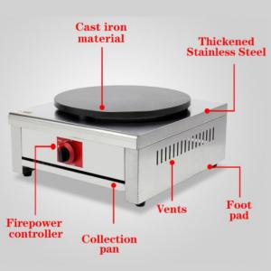 Quality Commercial Gas Automatic Pancake Machine Maker For Hotel Home wholesale