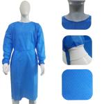 CE Standard Patient Gown Surgical Gown With Fluid Proof Protection And Knitted