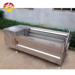 Industrial Roller Brush Ginger Peanut Potato Tomato Onion Washer with 1.5kw