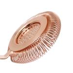 Copper Plated Stainless Steel Bar Strainer For Bar Restaurant Home